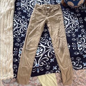 American Eagle Next Level Stretch Khaki Jeggings